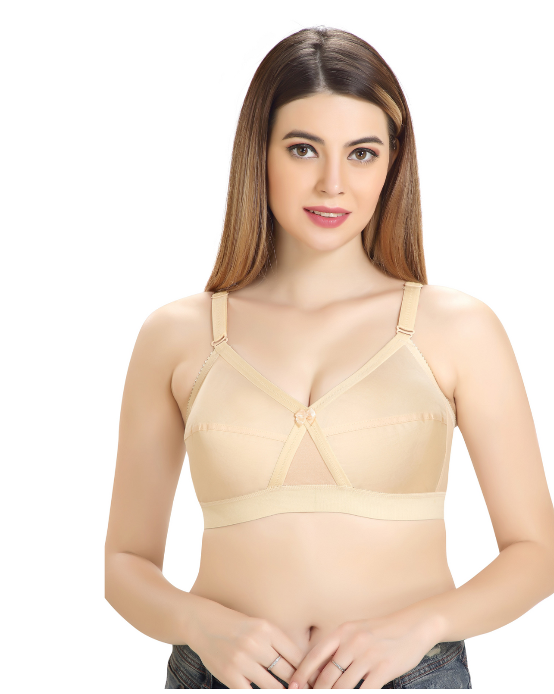 E Cup Full Coverage Everyday Bra- Non Wired, Non Padded Plus Size