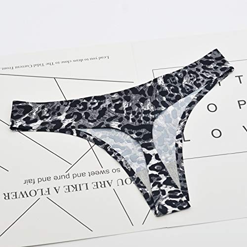 Animal Print Seamless No Show - Soft Stretch Hipster / Bikini / Panty /  Underwear / Thong for Women