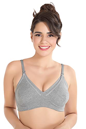 Alies Double Lining – Three Layered Non Wired 3/4th Coverage Maternity/Nursing  Bra – Owomaniyah