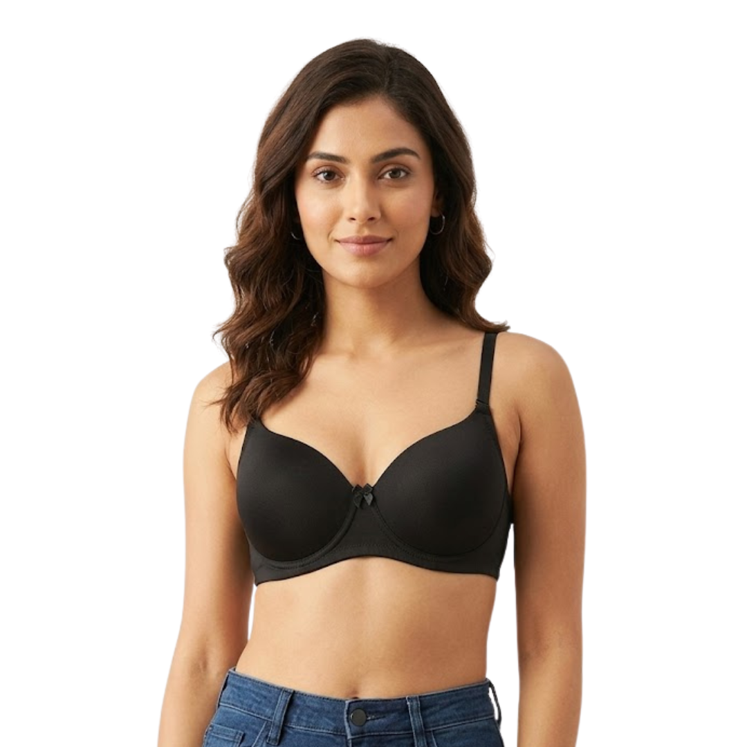 BK 1 Slim Pad Seamless Wirefree Padded T-Shirt Bra in B Cup - Image 18