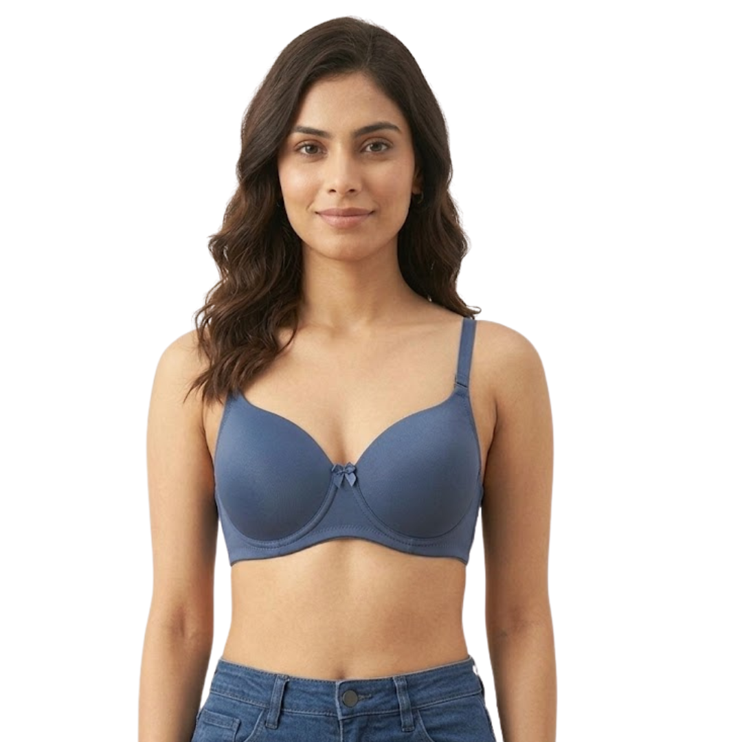 BLU 2 Slim Pad Seamless Wirefree Padded T-Shirt Bra in B Cup - Image 13