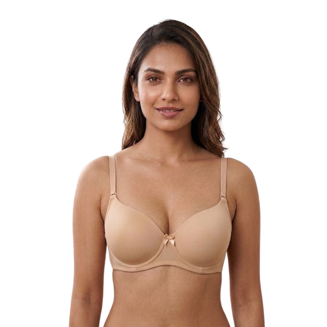 SK 1 Slim Pad Seamless Wirefree Padded T-Shirt Bra in B Cup - Image 2